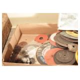 abrasives, cut offs, grinding wheels etc