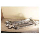 Large Wrench set sizes 1 5/16" to 2"