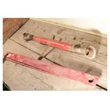 Red Toplink & pair of stabilizer arms