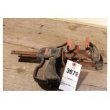 ratcheting squeeze clamps (pair)