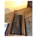 Notebooks, graph paper, binders & wood drawer