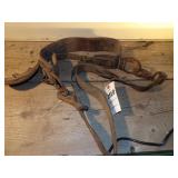 leather safety/climbing harness