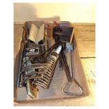 Soldering irons, dent puller & card press