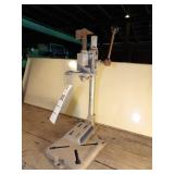 Drill press jig for a corded drill