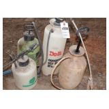 4pc Pump Up Garden Sprayers