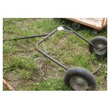 Two wheel Snowmobile cart