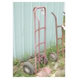 2 wheel cart w/ pneumatic tires