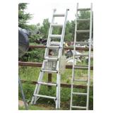 28 position aluminum gorilla ladder