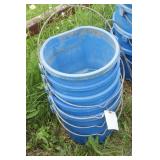 5 flat back buckets with heat elements