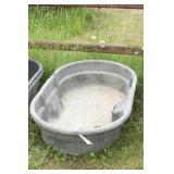 rubbermaid poly trough