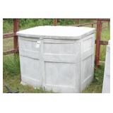 38 cu ft poly storage shed