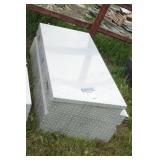 Diamond Plate tool box w/ key