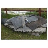 pallet of rubber stall mats