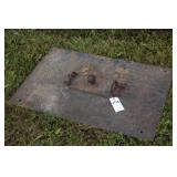 5th wheel hitch plate