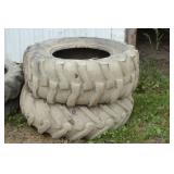 pair of Armstrong tractor tires