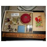 Grouping: Buttons, Pins, Pin Cushion, Valentine...