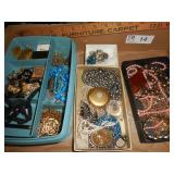 Box of Costume Jewelry