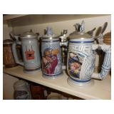 (9) Avon Steins - several motifs