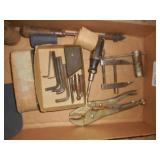 Vice Grips, Soldering Iron, Allen Wrenches,