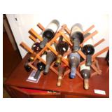 (10) Bottles of Wine & Books