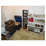Cassette Tapes (approx. 750 w/stands)