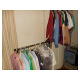 Rack & Closet Contents (shirts & pants)