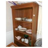 Book Shelf, Dishes, Tea Pot & More