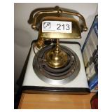 Desk Lamp & Electric Burner