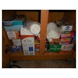 Plastic Bags, etc. (lower cabinet contents)