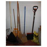 Yard Tools, Shovels & Salt