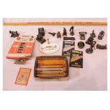 group of pencils & collectible sharpeners