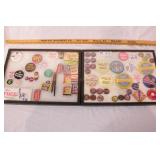 2 displays with button pins