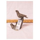 Baltimore Oriole pewter figure