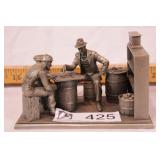 "the general store" Franklin mint pewter figure