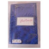 binder full of vintage postcards