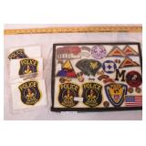 group of military, scout & other patches
