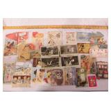 group of vintage post & holiday cards