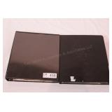 2 binders with promotional & collectible items