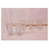 set of large ice cream sundae cups