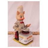 piggy cook tin toy