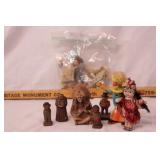 group of small figures