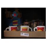 group of burger king memorabilia