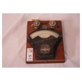 Weston direct current ammeter