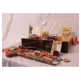 group of boy scout memorabilia