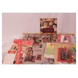 group of coca cola memorabilia