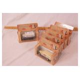 group of 1:64 scale beer delivery trucks