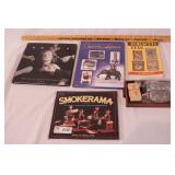group of tobacco memorabilia & books