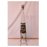 large glass Amaretto dispenser