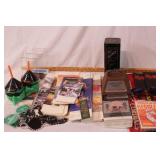 group of bar displays & decoration