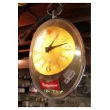 Budweiser rotating clock